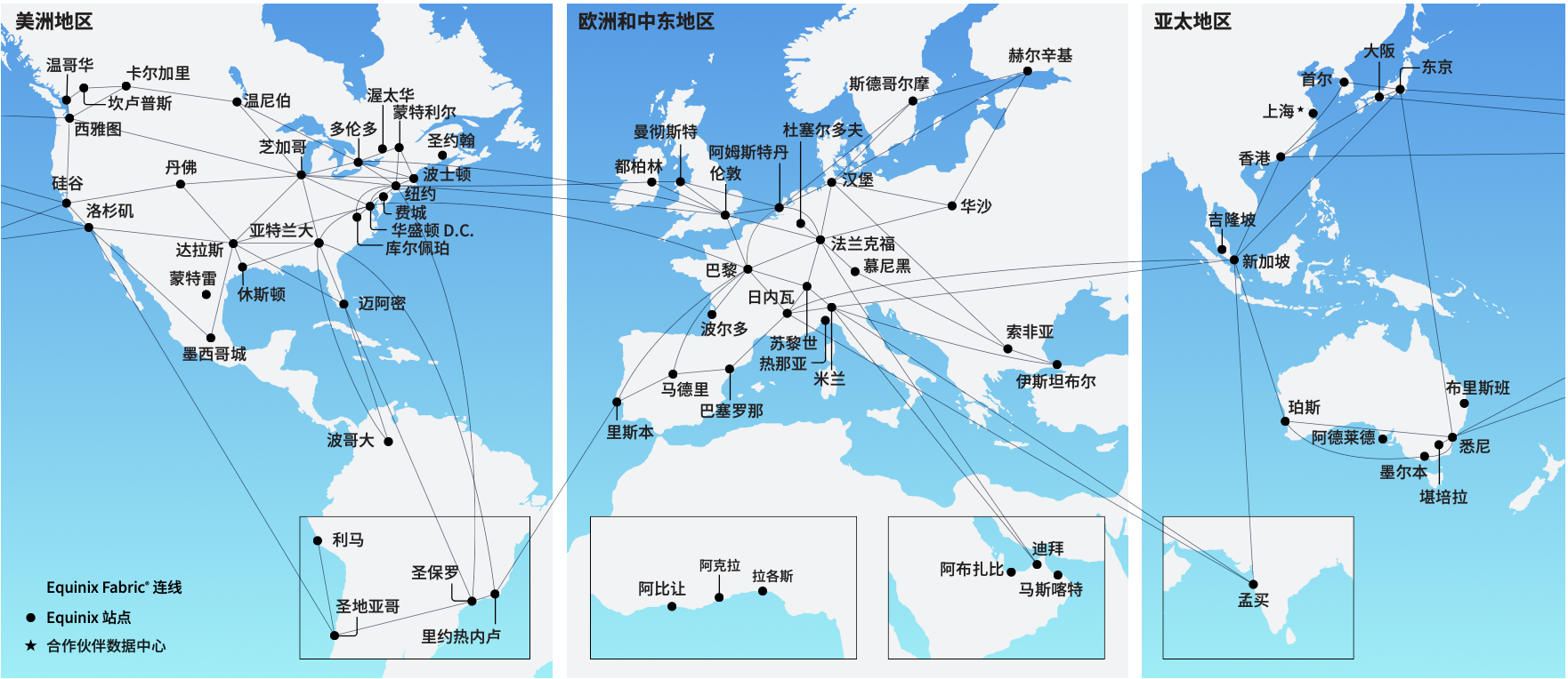 Global Locations Map